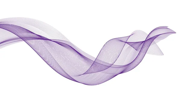 Ilustración Vectorial Violeta Patrón Blanco Con Bonitas Curvas Transitorias Belleza — Vector de stock