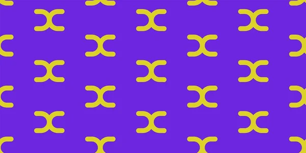 Роскошный Узор Шнурков Желтого Фиолетовом Фоне — стоковый вектор