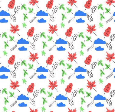 Not defterine karalamalar - sonbahar temalı karalamalar