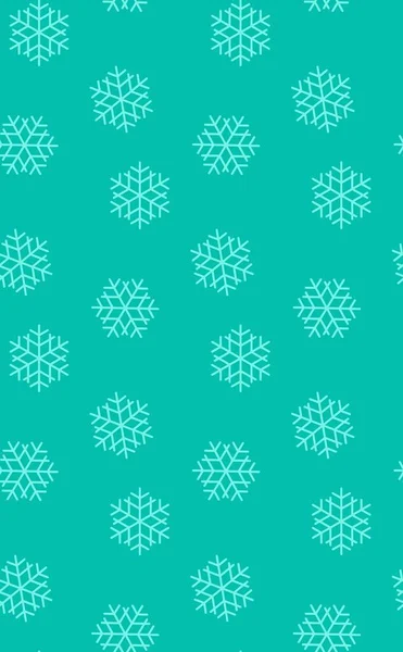 雪片で作られたシームレスなパターン 注目を必要とする不揃いな形と色 — ストックベクタ
