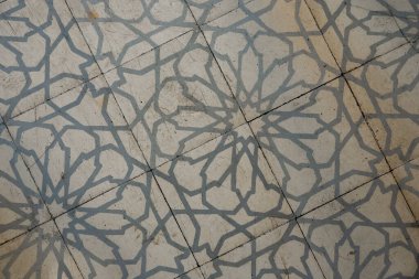 Kusursuz arapça seramik mozaik fayanslar desen boya döşemesi döşeme vintage desenleri için dekoratif detaylar