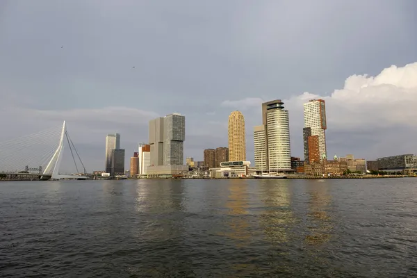 Rotterdam Skyline Nizozemsko — Stock fotografie
