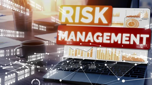 Управління ризиками та оцінка бізнес концепції — стокове фото