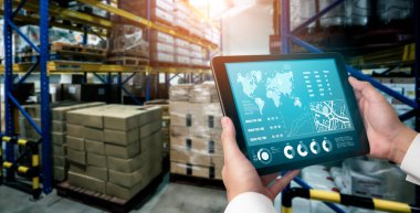 Bilgisayarda gerçek zamanlı izleme için depo yönetimi yenilikçi yazılımı