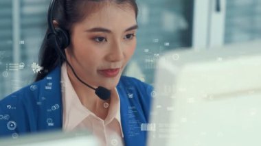 Müşteri desteği çağrı merkezi kıskanç grafik ile veri sağlar