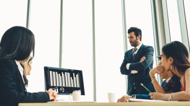 Yaratıcı bilgisayar yazılımı ile teknolojiyi analiz eden iş görsel verileri