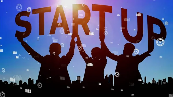 Start Business van Creatieve Mensen conceptueel — Stockfoto