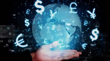 Döviz Borsası Küresel Para Finansmanı Kavramsal