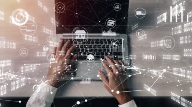 Kavramsal insanlar ağ ve bağlantı kuruyor