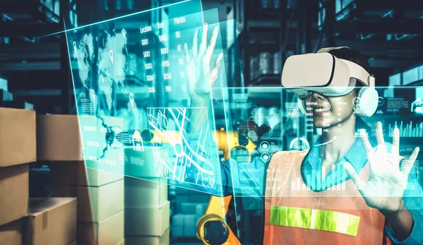Yenilikçi VR depo yönetimi için gelecekteki sanal gerçeklik teknolojisi
