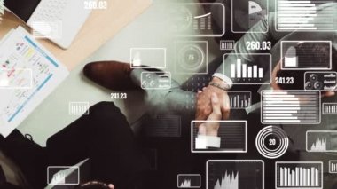 Finansal veri analizi için gösterge paneliyle kavramsal iş tokalaşması