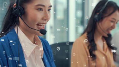 Müşteri desteği çağrı merkezi kıskanç grafik ile veri sağlar