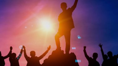 Başarı ve İş Hedefi Başarı Kavramsal .