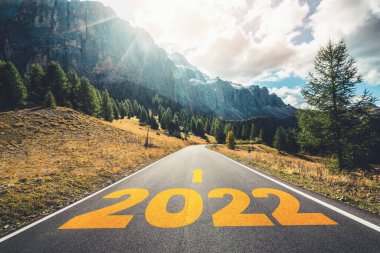 2022 Yeni Yıl Yolculuğu ve Gelecek Vizyon Konsepti