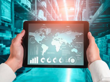 Bilgisayarda gerçek zamanlı izleme için depo yönetimi yenilikçi yazılımı