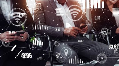 Kavramsal insanlar ağ ve bağlantı kuruyor