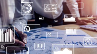 Mali veri analizi için kavramsal iş konsolu