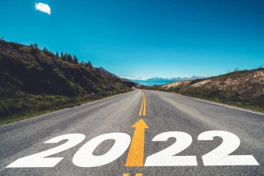 2022 Yeni Yıl Yolculuğu ve Gelecek Vizyon Konsepti