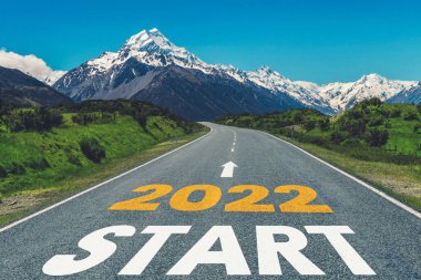 2022 Yeni Yıl Yolculuğu ve Gelecek Vizyon Konsepti