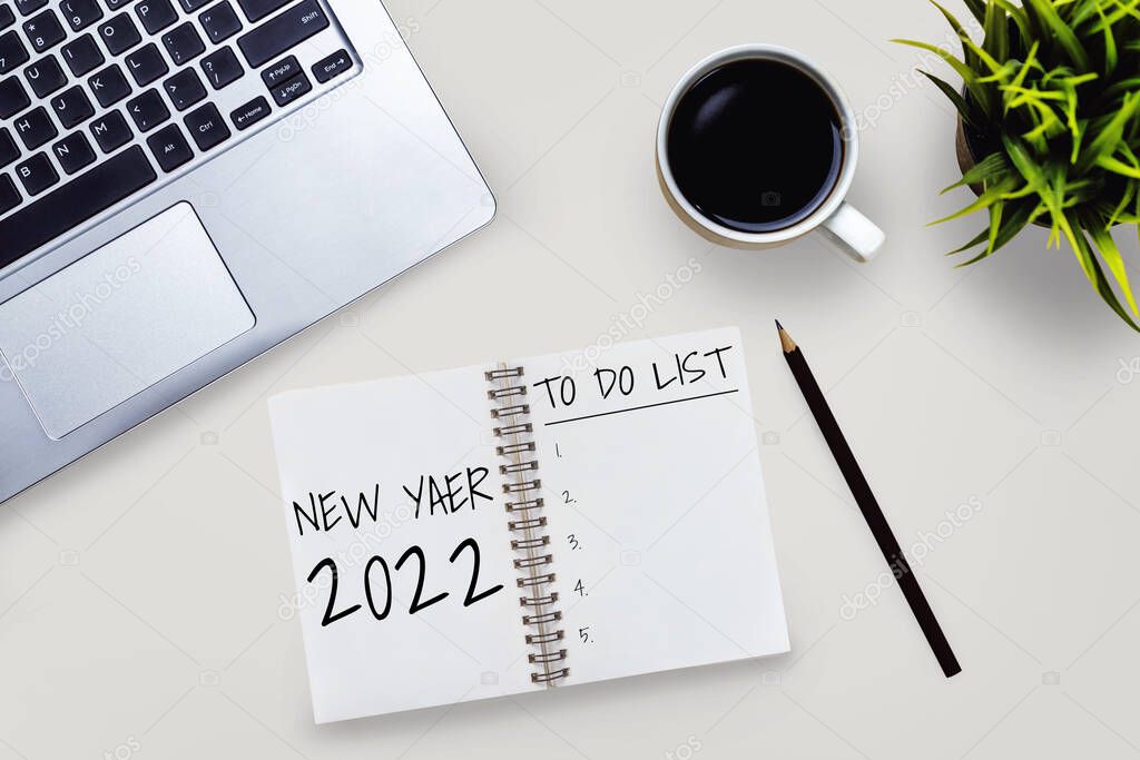 2022 Happy New Year Resolution Goal List and Plans Setting
