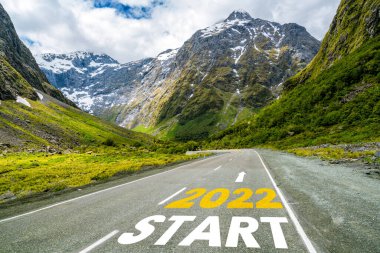 2022 Yeni Yıl Yolculuğu ve Gelecek Vizyon Konsepti