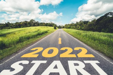 2022 Yeni Yıl Yolculuğu ve Gelecek Vizyon Konsepti