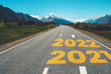 2022 Yeni Yıl Yolculuğu ve Gelecek Vizyon Konsepti