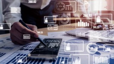 Mali veri analizi için kavramsal iş konsolu