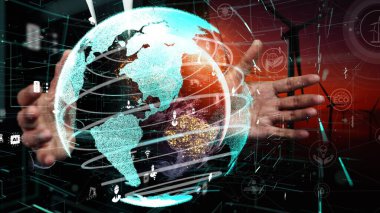 Makine durumunu sunan kavramsal endüstri veri gösterge paneli