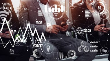 Kavramsal insanlar ağ ve bağlantı kuruyor