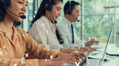 Müşteri desteği çağrı merkezi kıskanç grafik ile veri sağlar