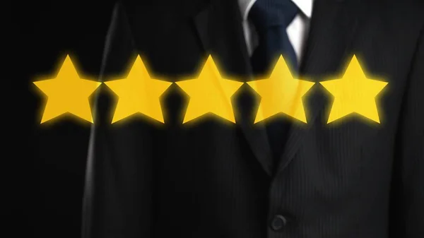 Customer review satisfaction feedback survey data for shrewd business — Φωτογραφία Αρχείου