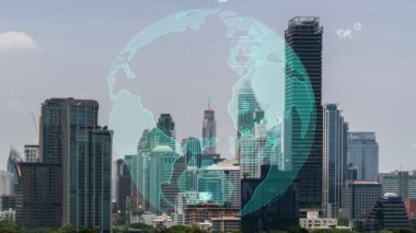 Akıllı şehirde küresel bağlantı ve internet ağı değişikliği