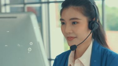 Müşteri desteği çağrı merkezi kıskanç grafik ile veri sağlar