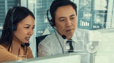 Müşteri desteği çağrı merkezi kıskanç grafik ile veri sağlar