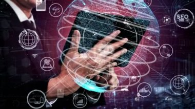 Kavramsal insanlar ağ ve bağlantı kuruyor