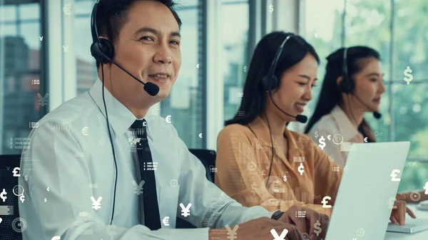 Müşteri desteği çağrı merkezi kıskanç grafik ile veri sağlar