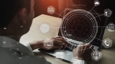 Kavramsal insanlar ağ ve bağlantı kuruyor