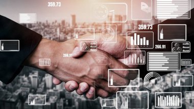 Finansal veri analizi için gösterge paneliyle kavramsal iş tokalaşması