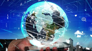 Kavramsal insanlar ağ ve bağlantı kuruyor