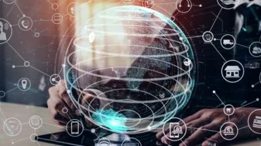 Kavramsal insanlar ağ ve bağlantı kuruyor