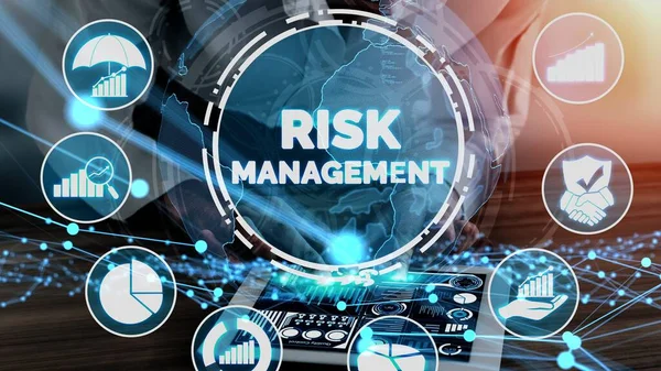 Risk Management and Assessment for Business Conceptual — Stock Photo, Image