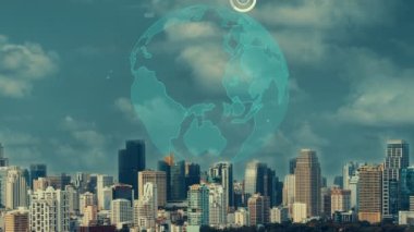 Akıllı şehirde küresel bağlantı ve internet ağı değişikliği