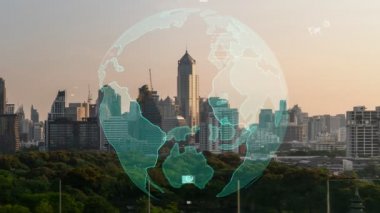 Akıllı şehirde küresel bağlantı ve internet ağı değişikliği