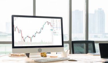 Dahiyane bilgisayar yazılımının borsa veri tablosu analizi