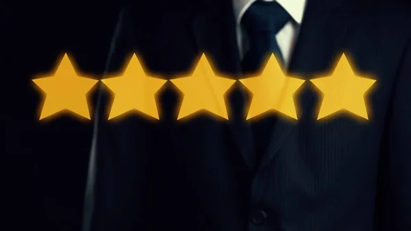 Customer review satisfaction feedback survey data for shrewd business — Φωτογραφία Αρχείου