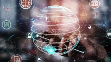 Kavramsal insanlar ağ ve bağlantı kuruyor