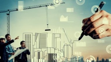 Şehir sivil planlama ve yaratıcı gayrimenkul geliştirme