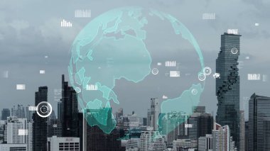 Akıllı şehirde küresel bağlantı ve internet ağı değişikliği