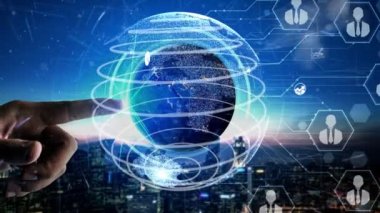 Kavramsal insanlar ağ ve bağlantı kuruyor